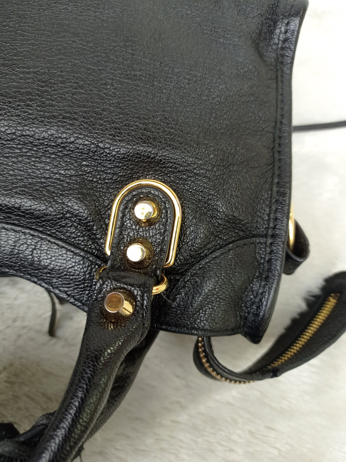Balenciaga Mini City Edge Black GHW 2020