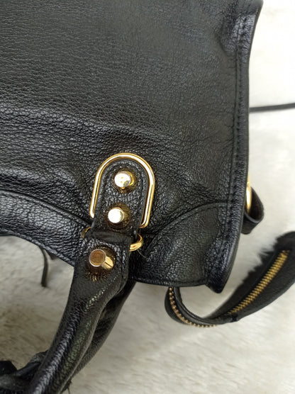 Balenciaga Mini City Edge Black GHW 2020