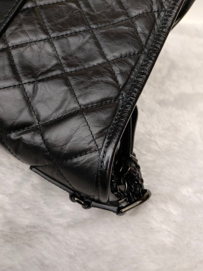 Chanel Gabrielle Small So Black #25