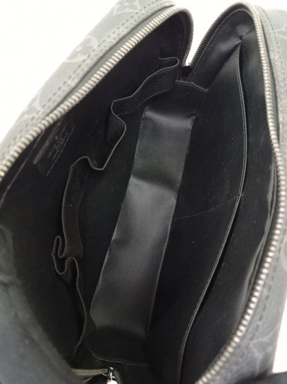 LV Toilet Pouch GM Monogram Eclipse 2017