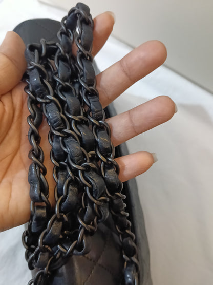 Chanel Medium Lamb All Black #14