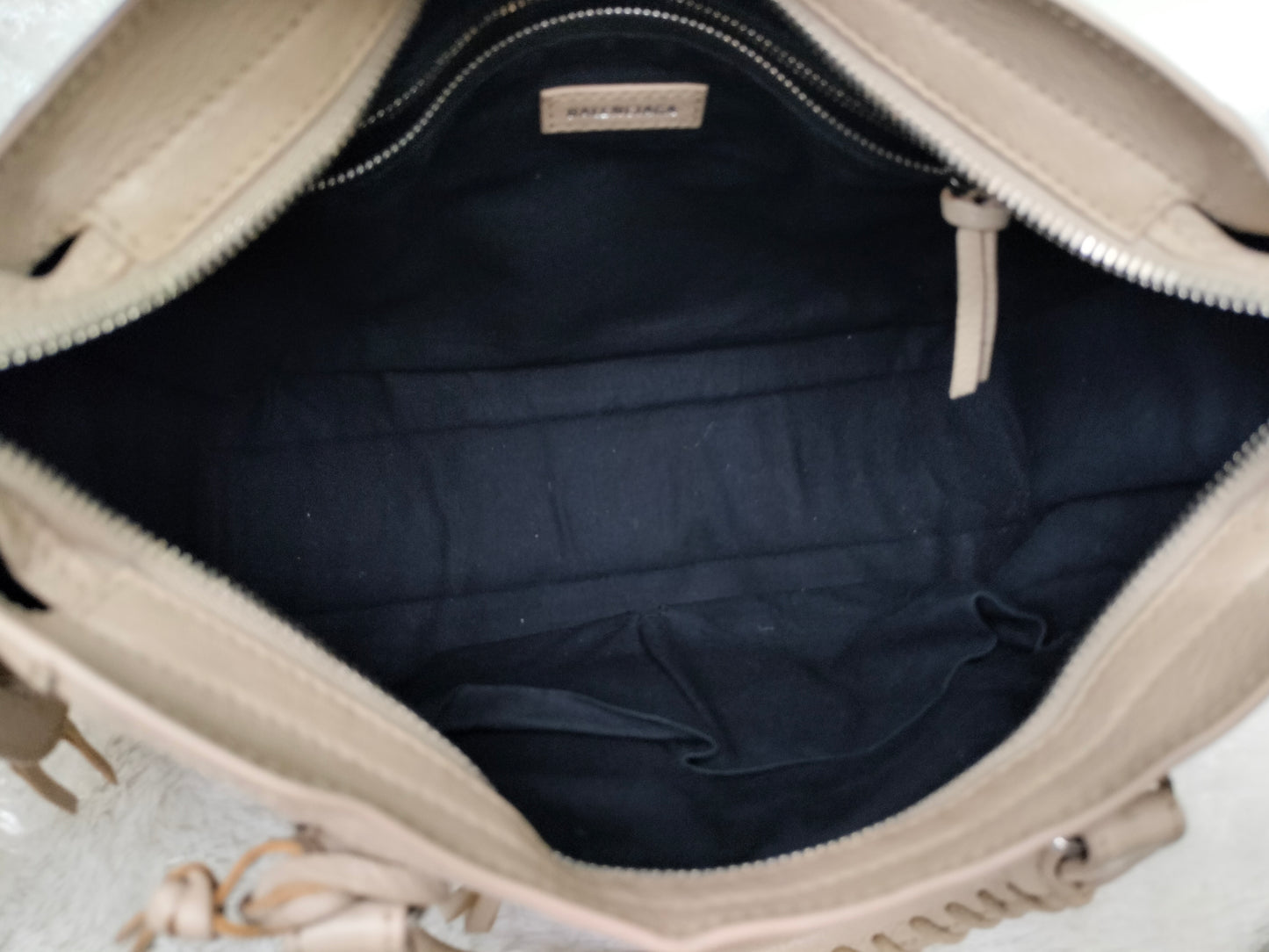 Balenciaga Small City Edge Beige SHW 2020