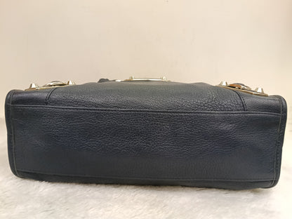 Balenciaga Small City Edge Navy SHW 2017