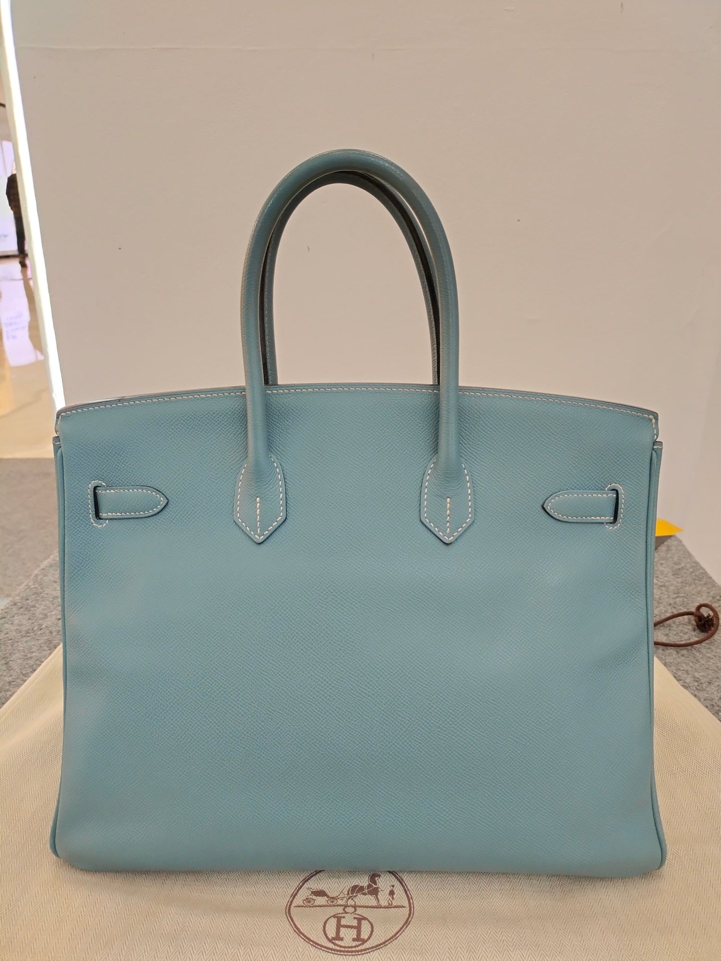 B35 Epsom Blue Jeans PHW #N square