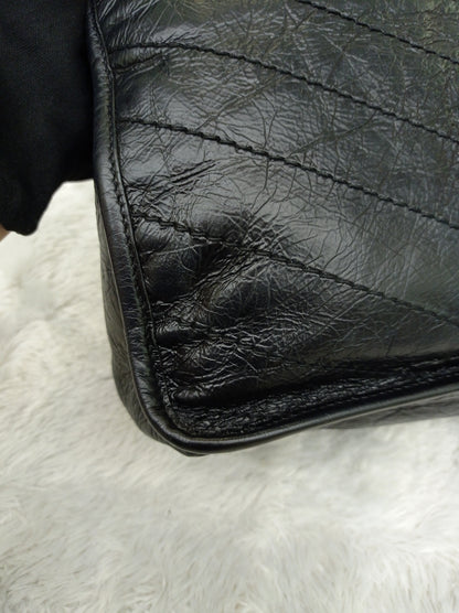 YsL Niki Medium Calfskin Black RHW 2018