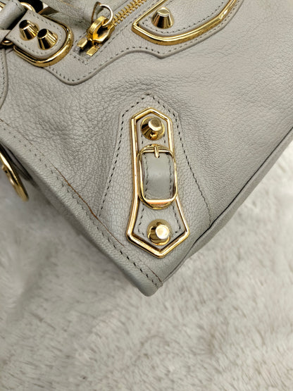 Balenciaga Mini City Edge Grey GHW