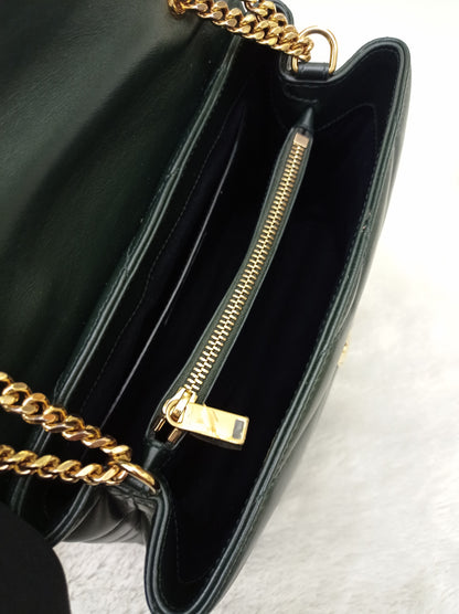 YsL Lou Lou Small Lamb Emerald Green GHW 2019