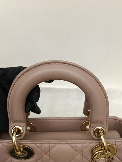 Lady Dior Small Lamb Fard GHW 2019