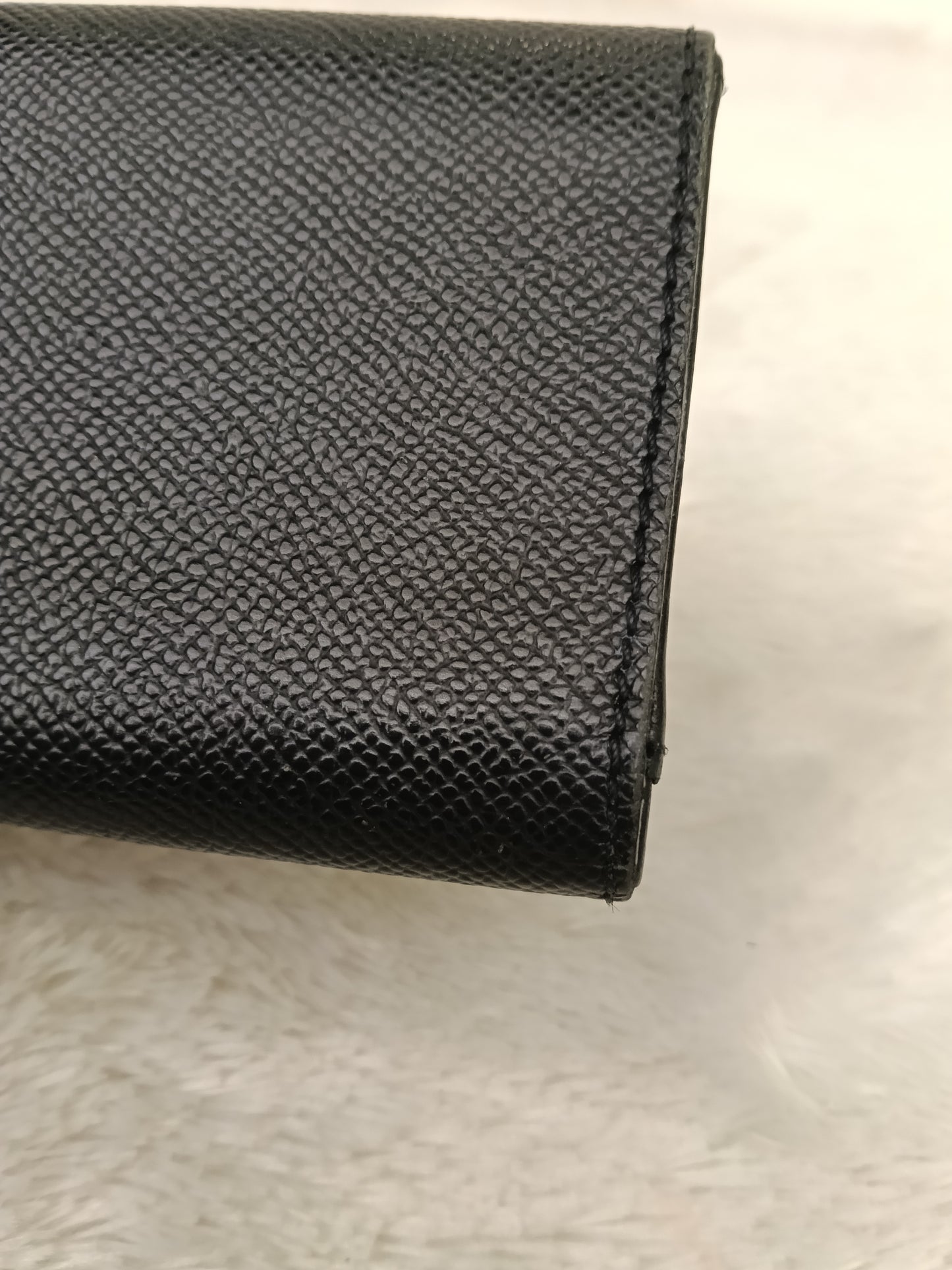 Chanel Trifold Wallet Caviar Black GHW #5