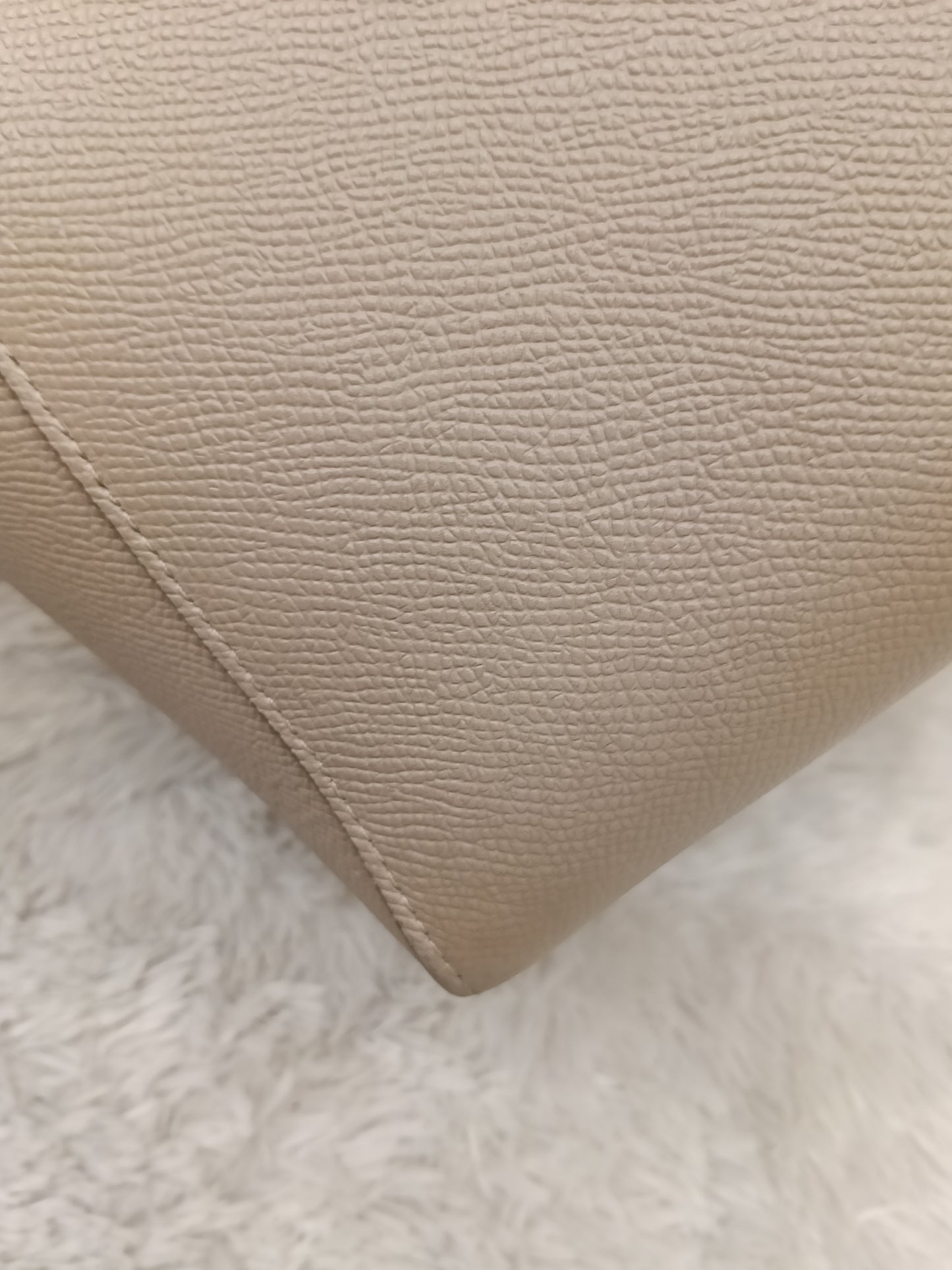 Celine Micro Belt Grained Light Taupe GHW 2021