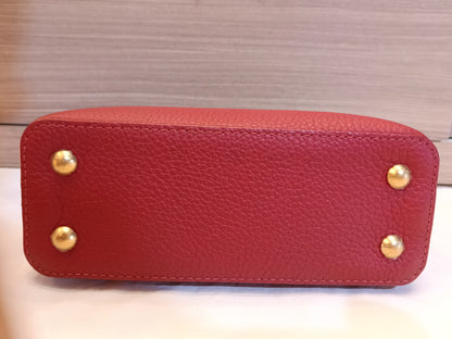LV Capucines Mini Taurillon Scarlet 2020