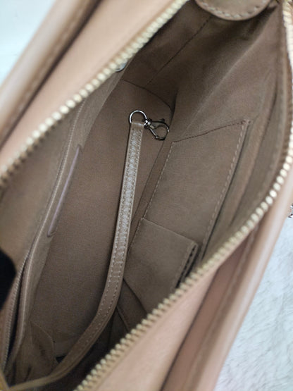 Chanel Gabrielle Small Chevron Beige GHW #29