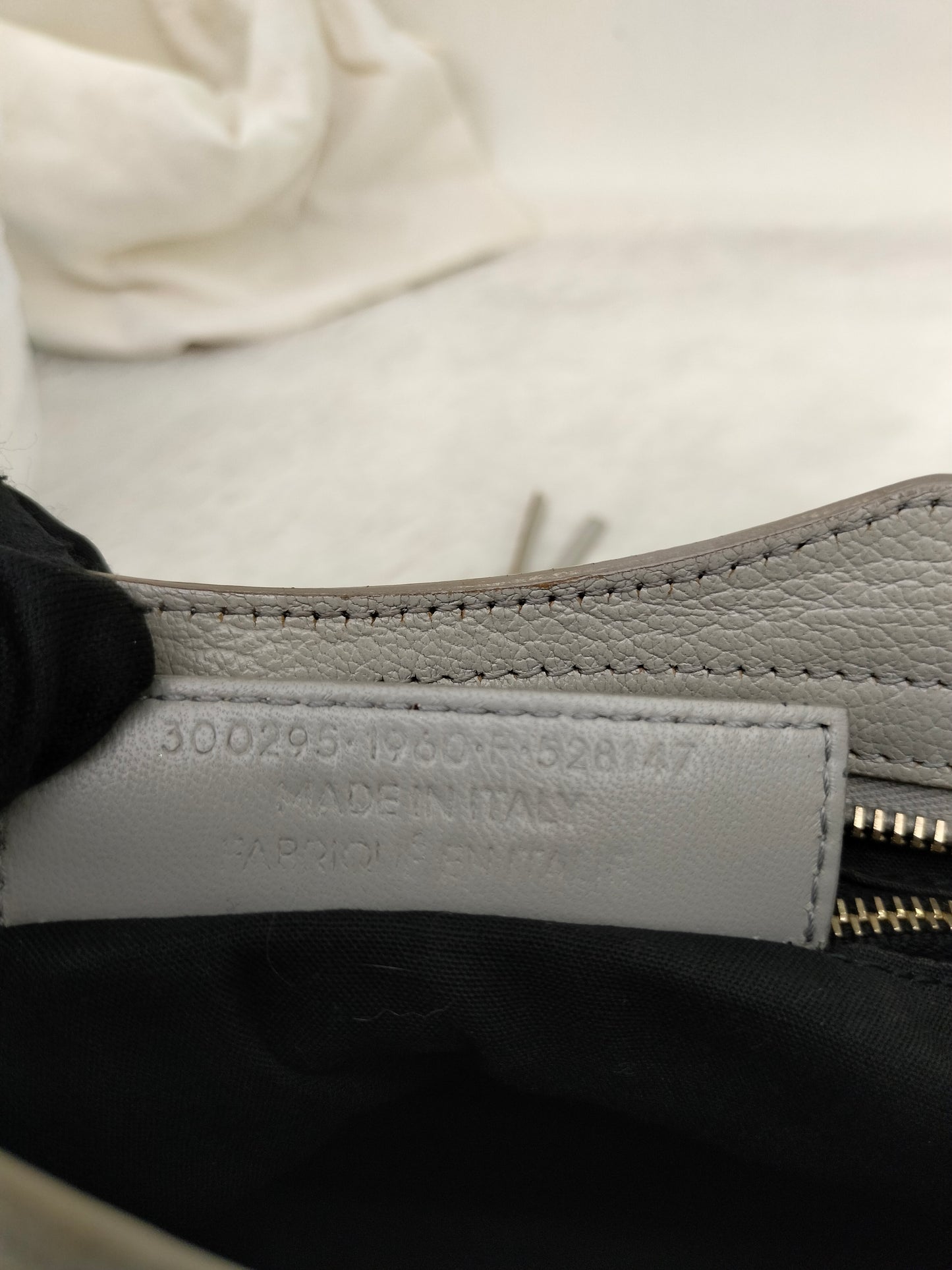 Balenciaga Mini City Edge Light Grey LGHW