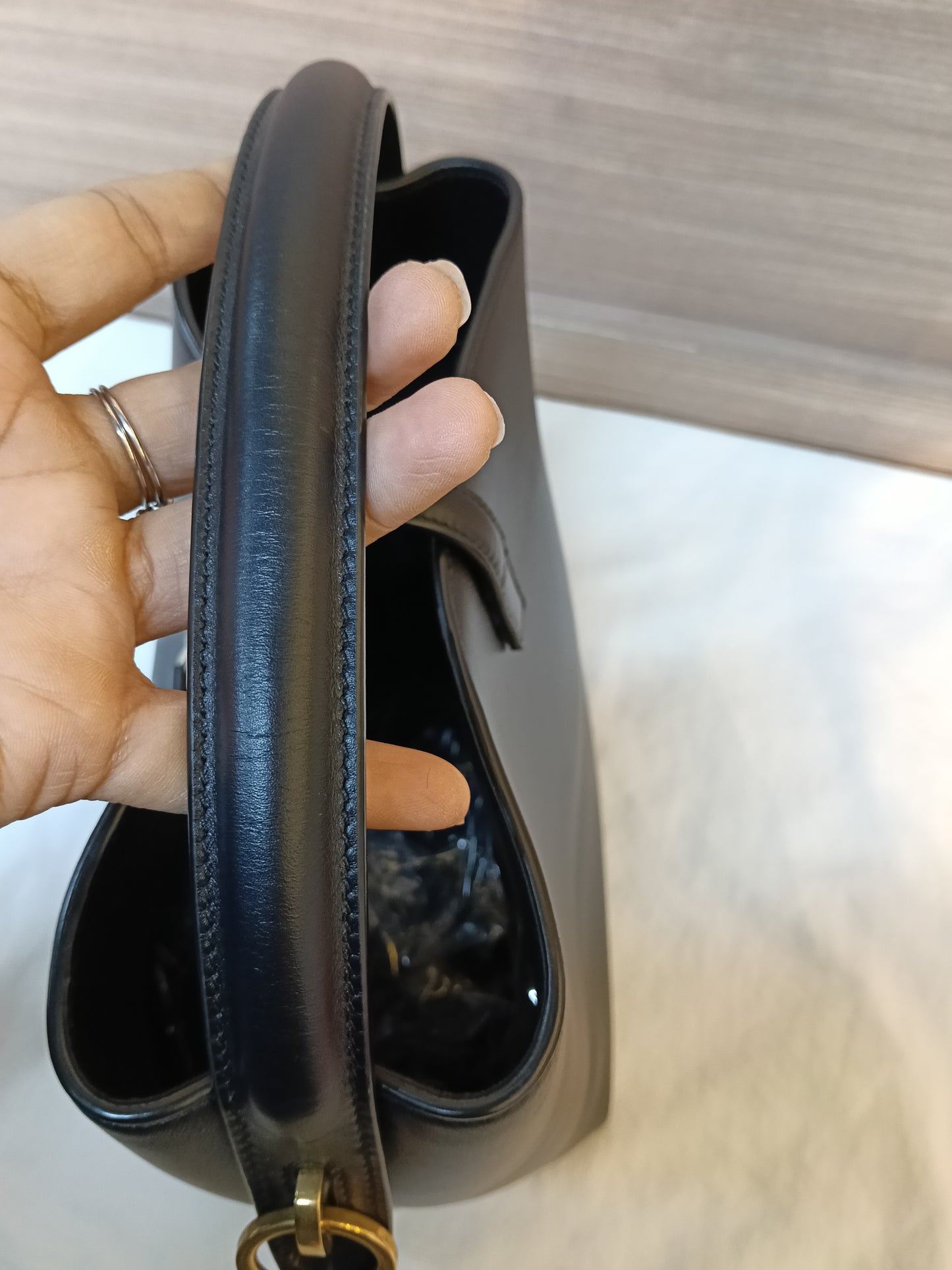 YsL Le37 Small Calfskin Black GHW 2023