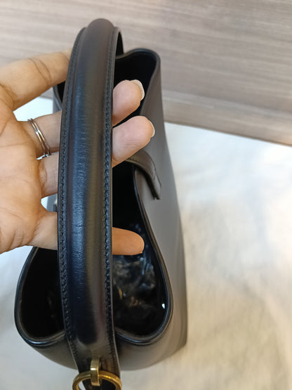 YsL Le37 Small Calfskin Black GHW 2023