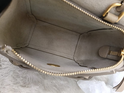 Celine Pico Belt Grained Light Taupe GHW 2020