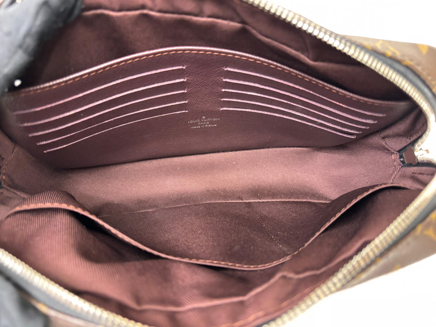 LV Kasai Clutch Monogram Macassar 2019