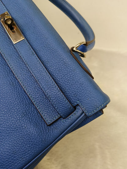 K35 Togo Blue Myconos PHW #O square
