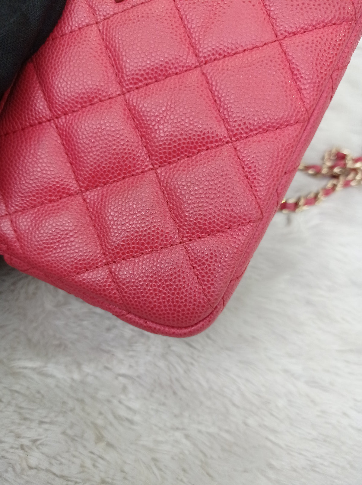 Chanel WOC Double Zip Caviar Pink GHW #23