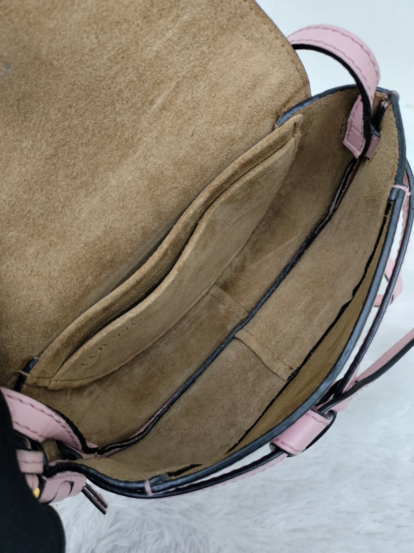 Loewe Gate Mini Grained Pink GHW 2019