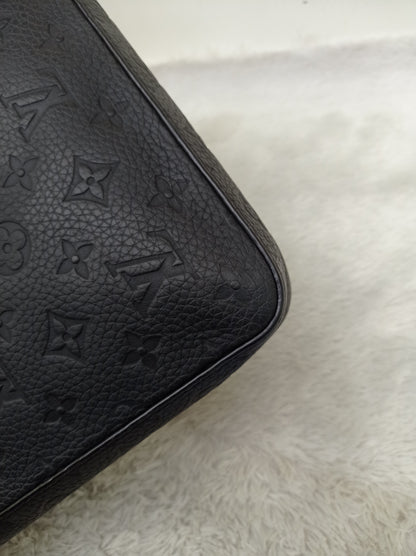 LV Pochette Virgil Abloh Steamer Monogram Eclipse (CHIP)