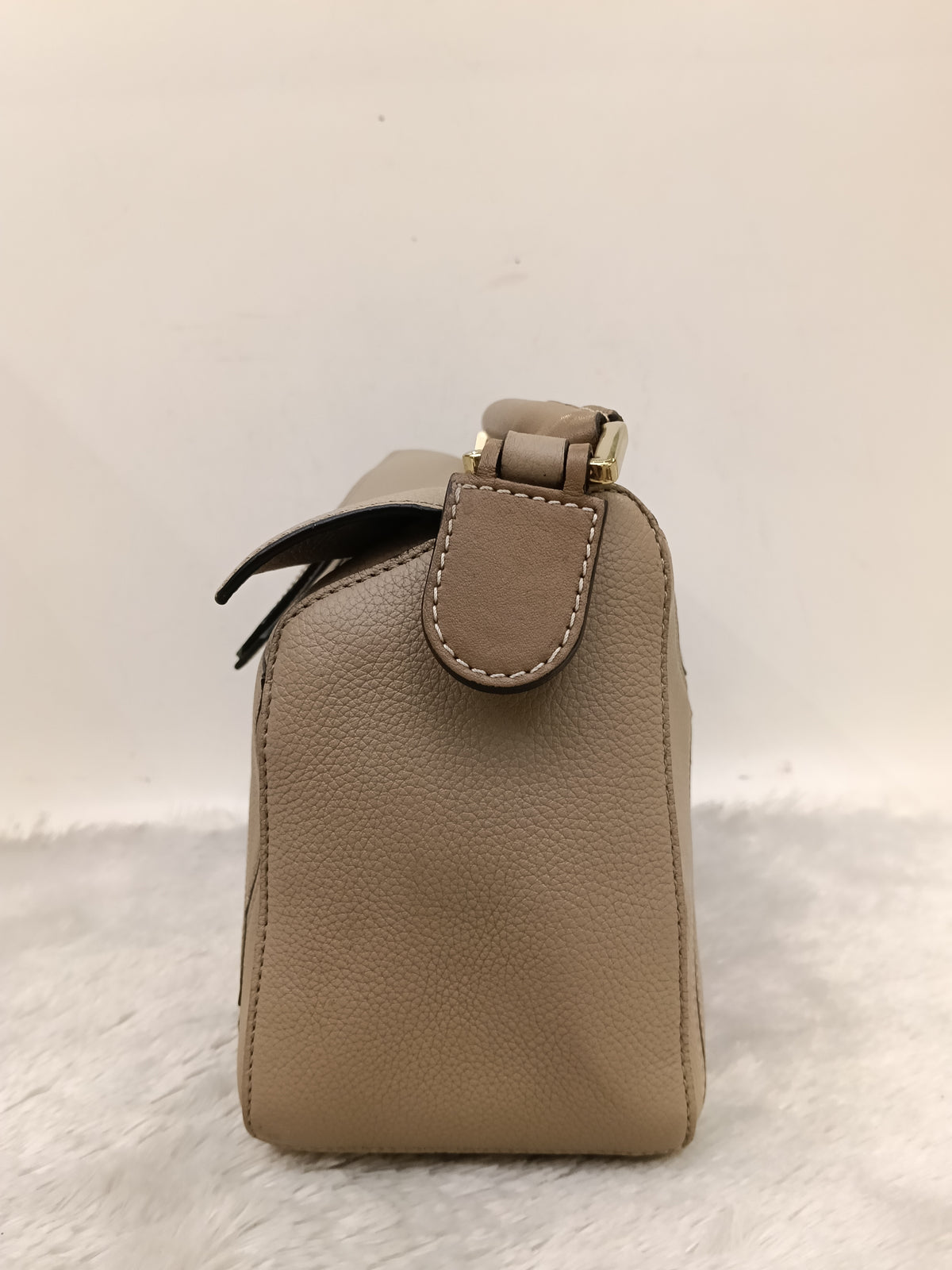 Loewe Puzzle Small Grained Sand Mink GHW 2020