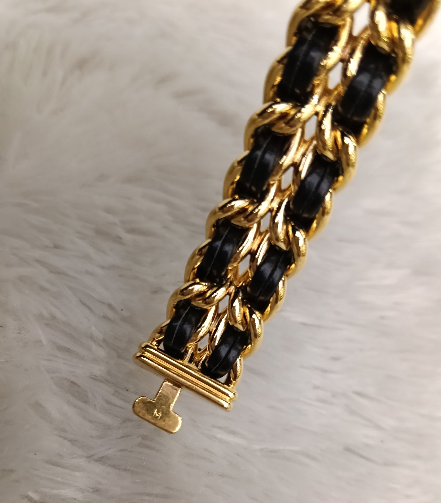Chanel Premiere Watch Black GHW size M