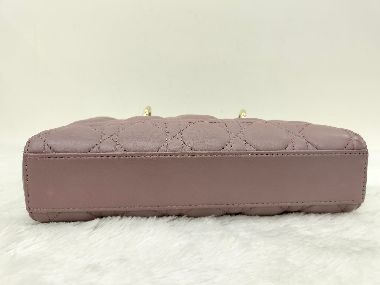 Dior D'joy Small Lamb Peony Pink GHW 2022