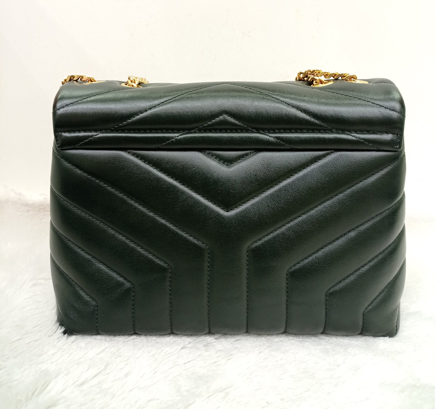 YsL Lou Lou Small Lamb Emerald Green GHW 2019