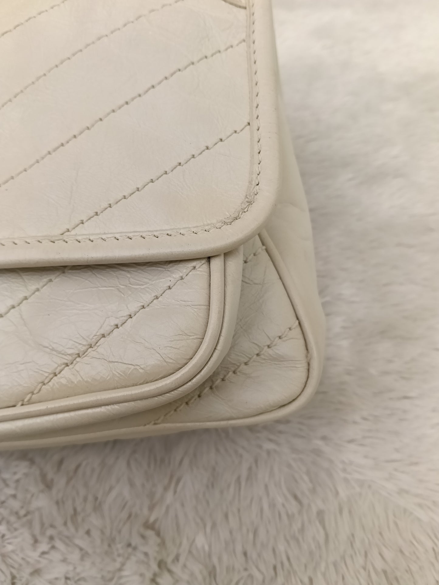 YsL Niki Baby Calfskin Ivory RHW 2022