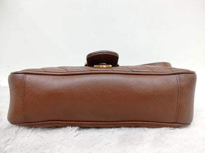 Gucci Marmont Small Brown GHW