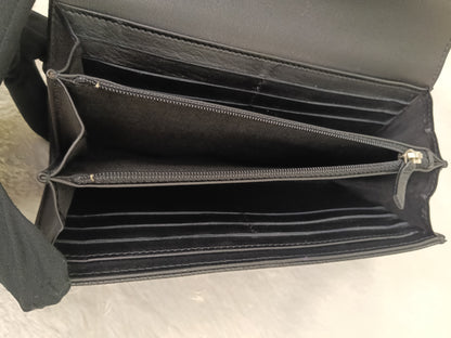 Chanel Timeless Continental Wallet Caviar Black SHW #16