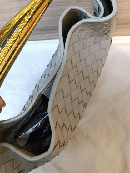 Bottega Veneta Sardine Top Handle Grey GHW