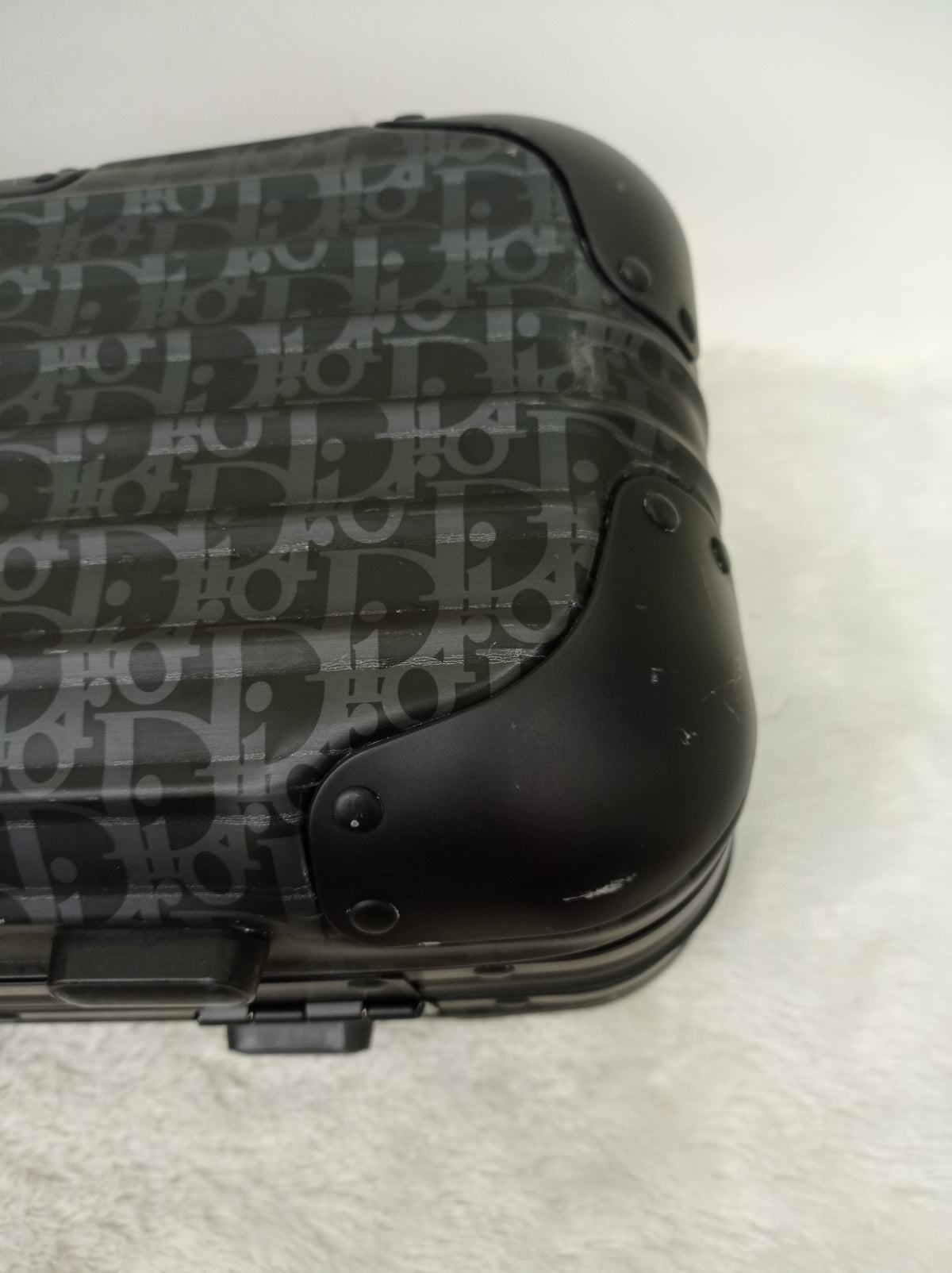 Dior X Rimowa Carry On Case Aluminium Oblique Black 2020