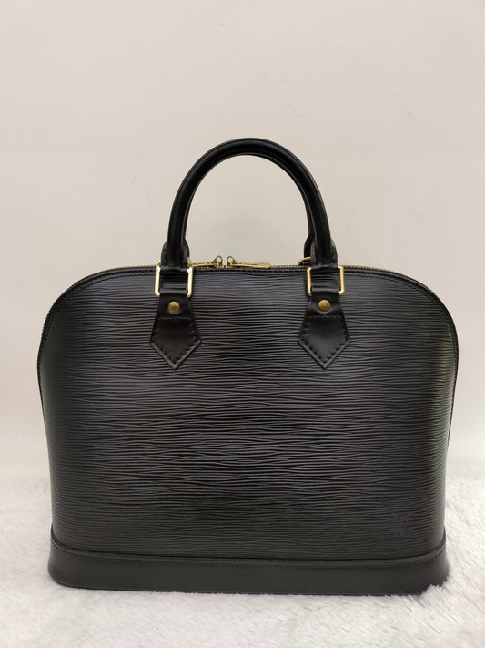 LV Alma PM Epi Black Vintage