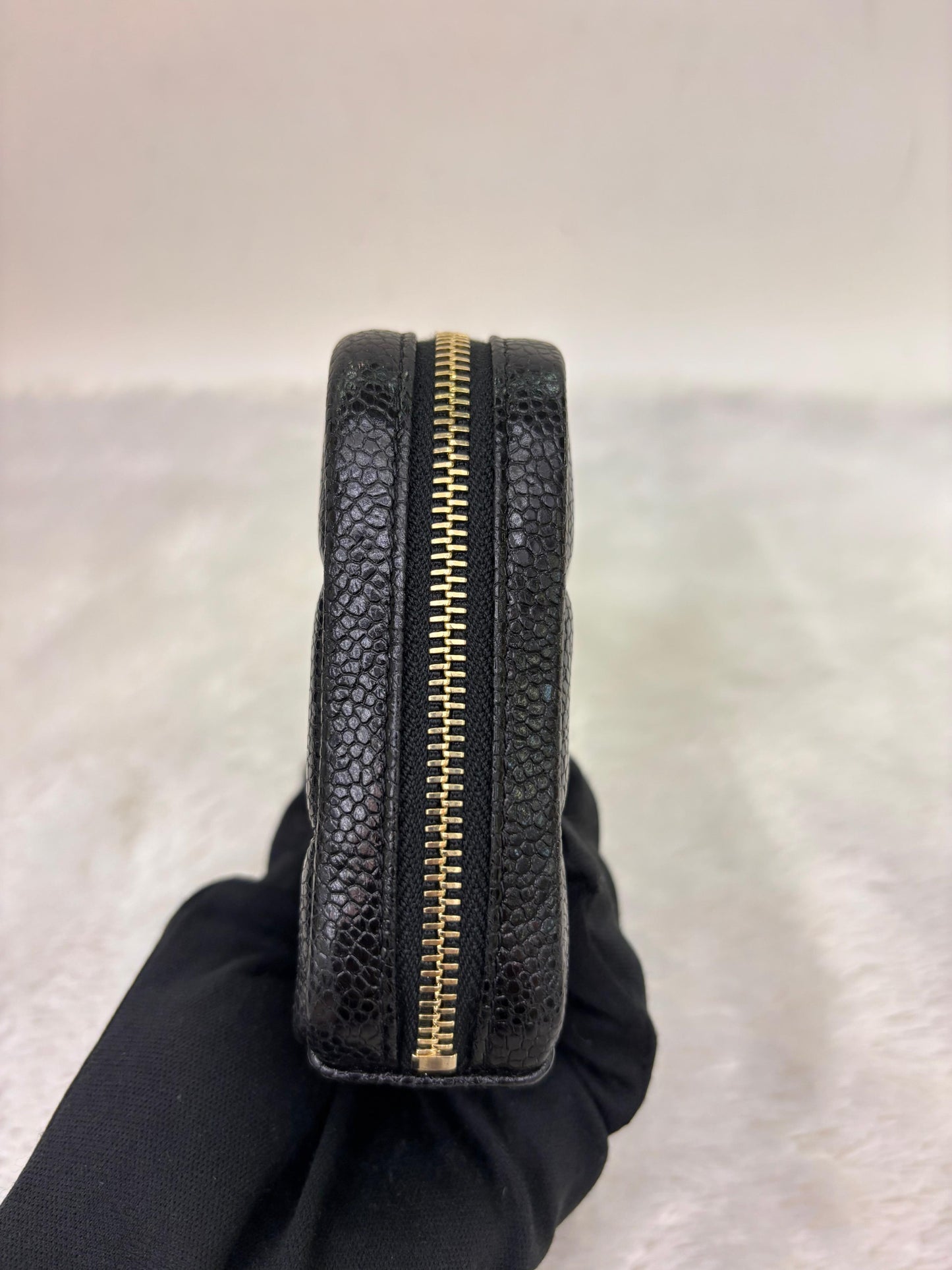 Chanel Diamond Belt Bag Caviar Black GHW #30