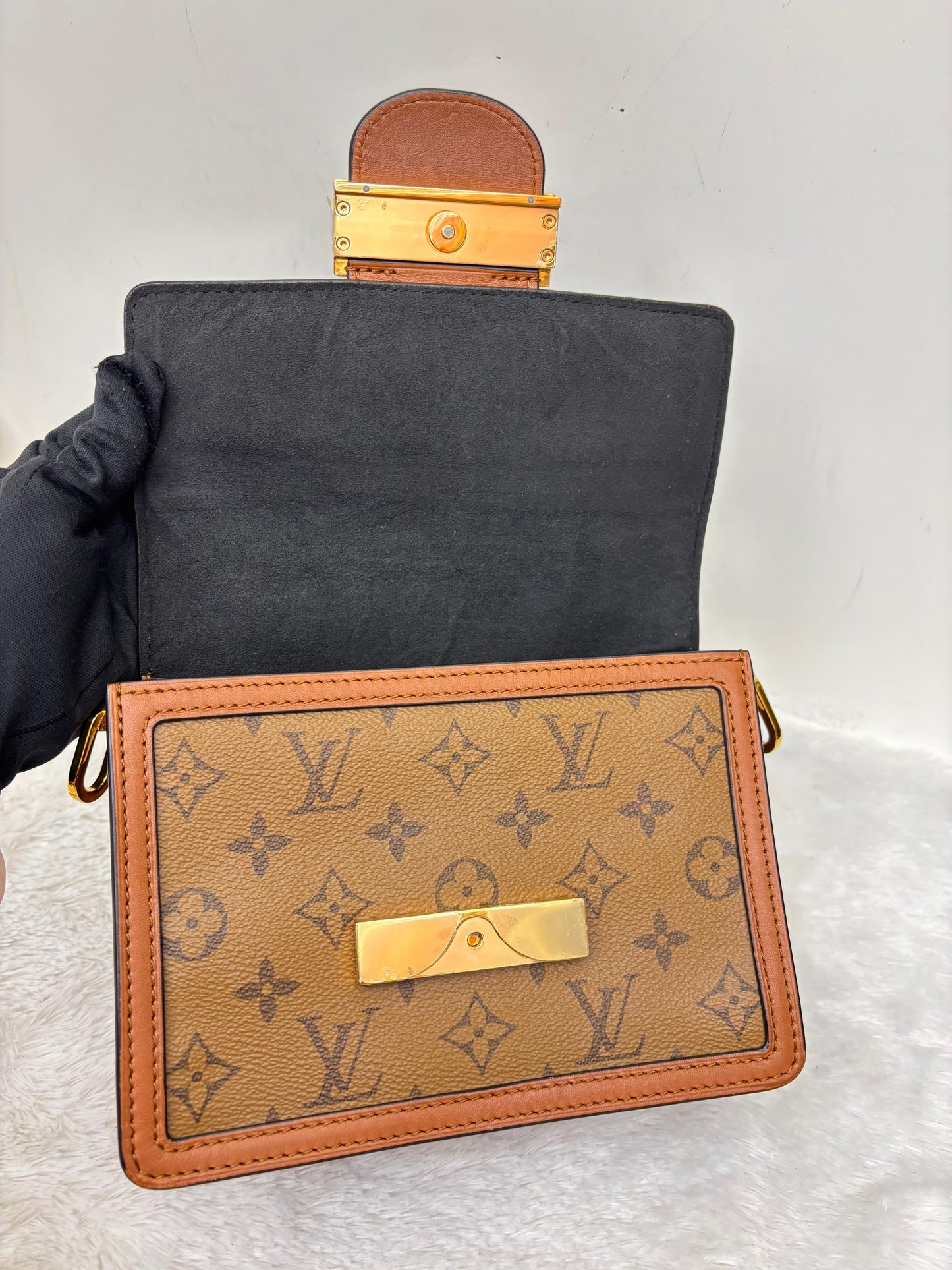 LV Dauphine Mini Monogram Reverse 2019