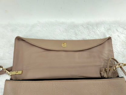 Balenciaga Envelope Clutch Rose De Sable GHW