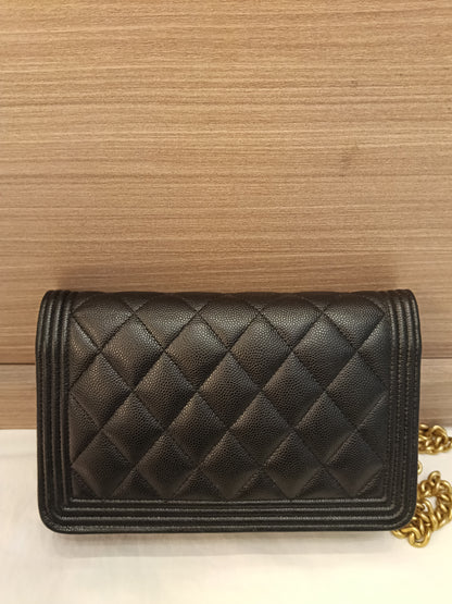 Chanel Boy WOC Caviar Black GHW #30