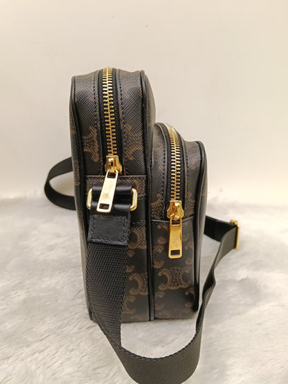 Celine Messenger Triomphe Brown GHW 2020
