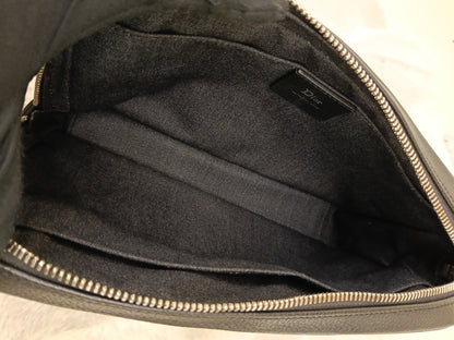 Dior Homme Clutch Grained Black SHW 2017