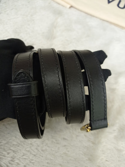 LV Speedy 25 Bandou NV Monogram Empreinte Noir 2023 (CHIP)