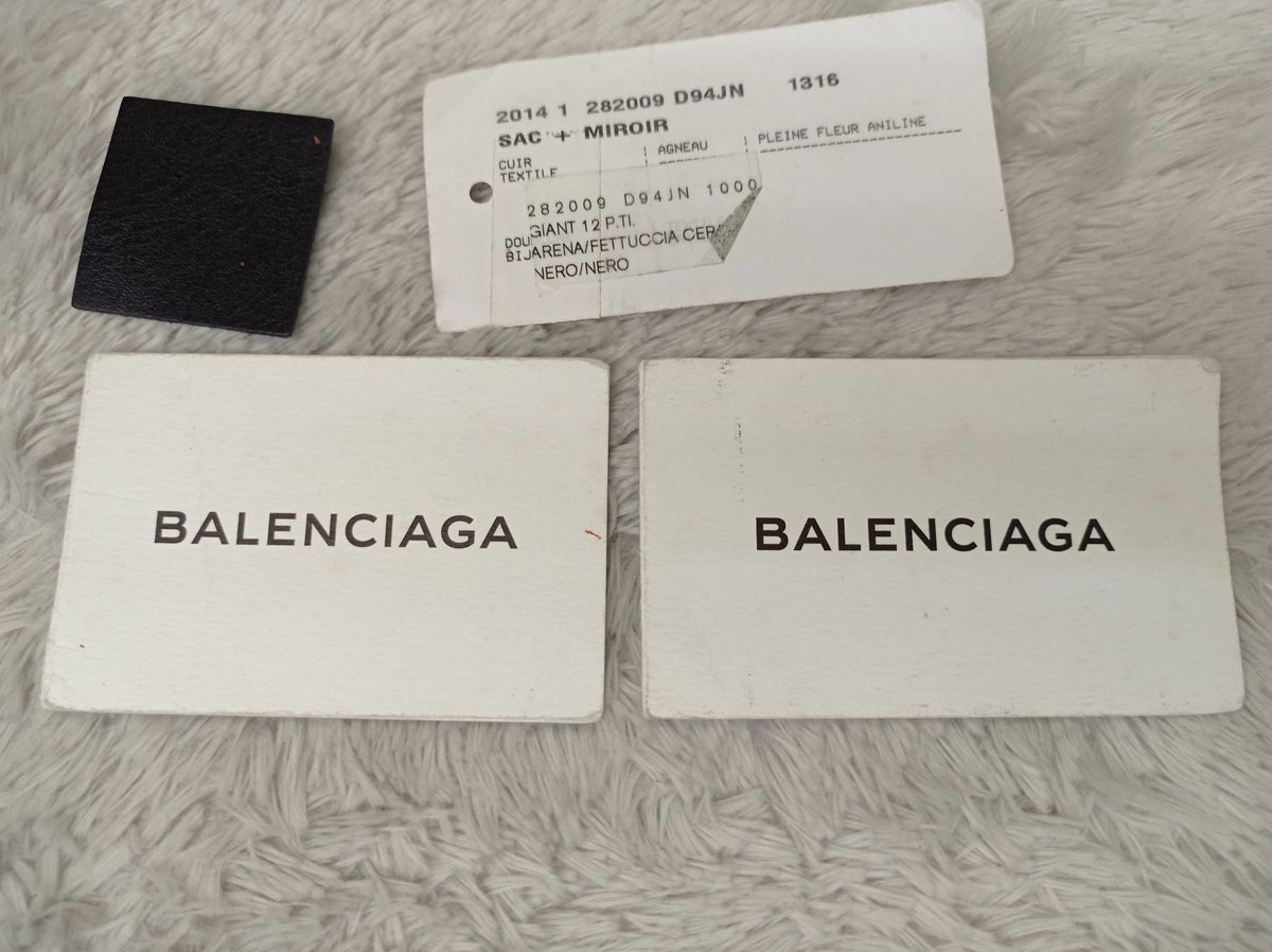 Balenciaga PT Giant Black SHW 2014