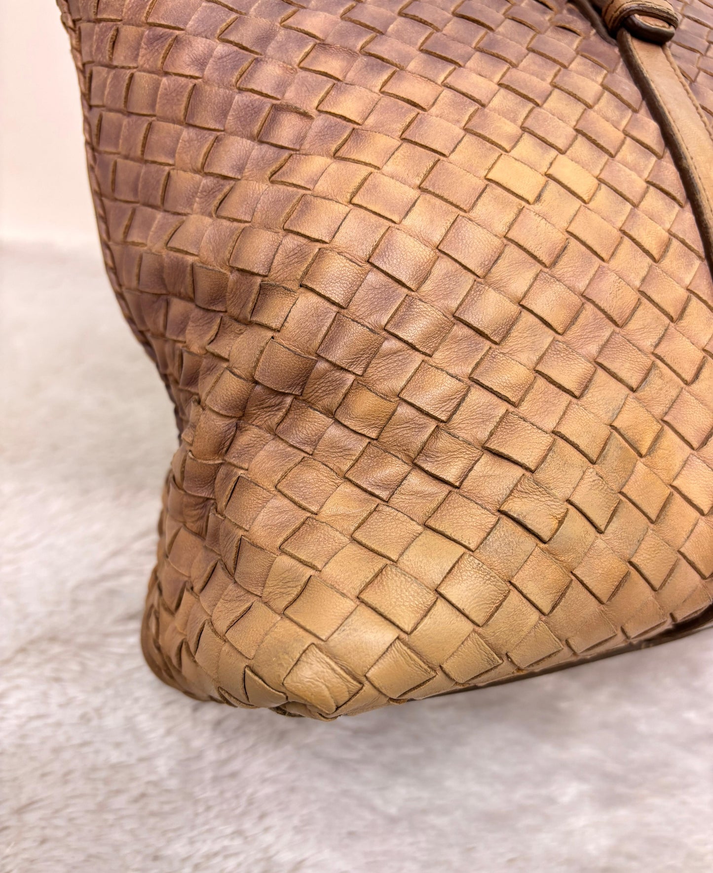 Bottega Veneta Intrecciato Tote Ombre Nude RHW 2007