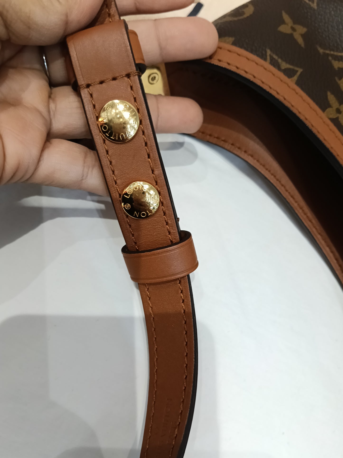 LV Hobo Dauphine PM Monogram Reverse 2020