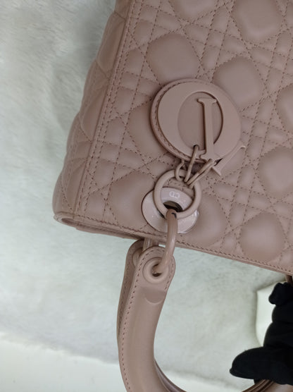 Lady Dior Medium Ultra Matte Blush 2019