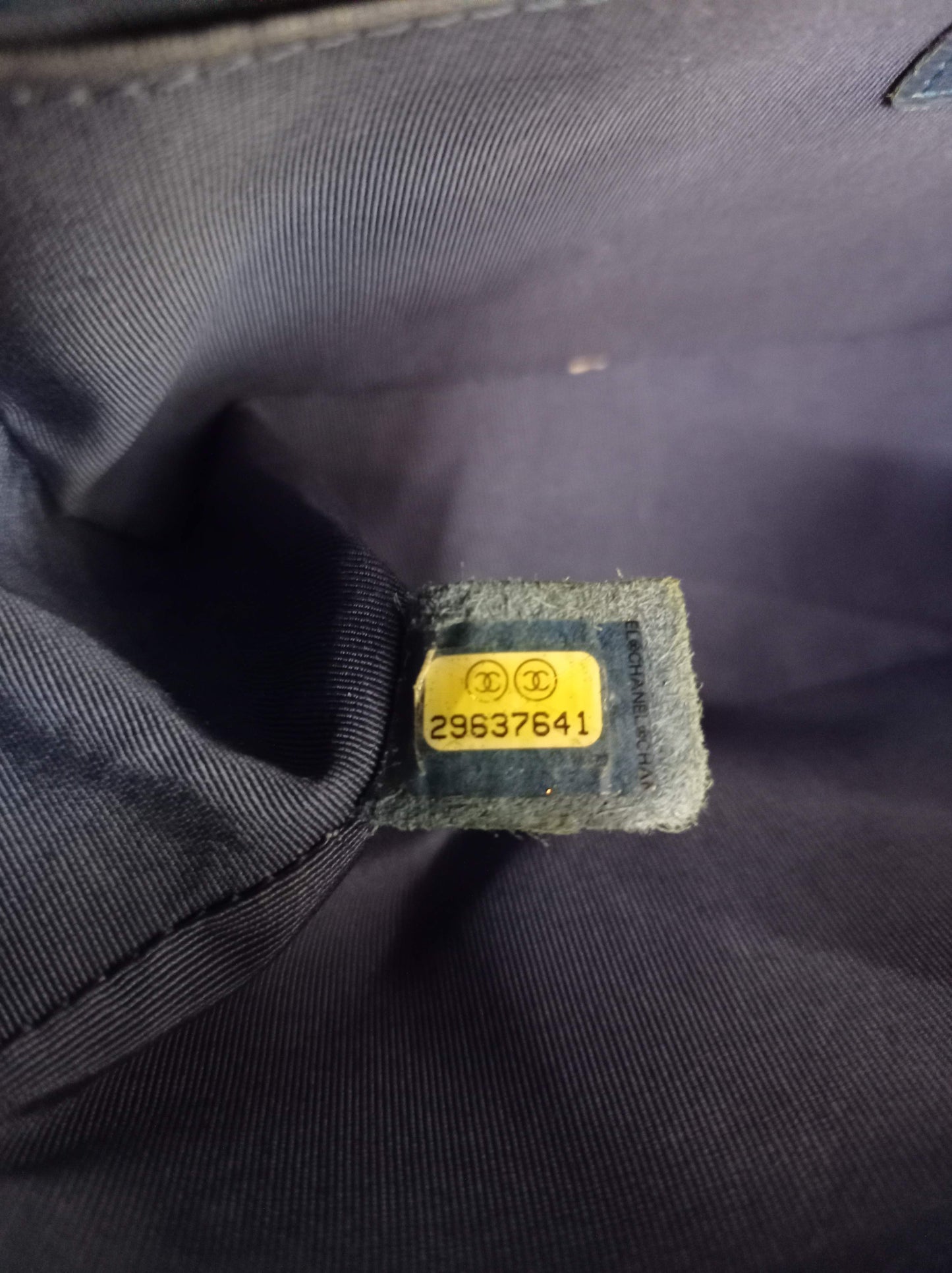 Chanel Boy 25 Caviar Blue SHW #29