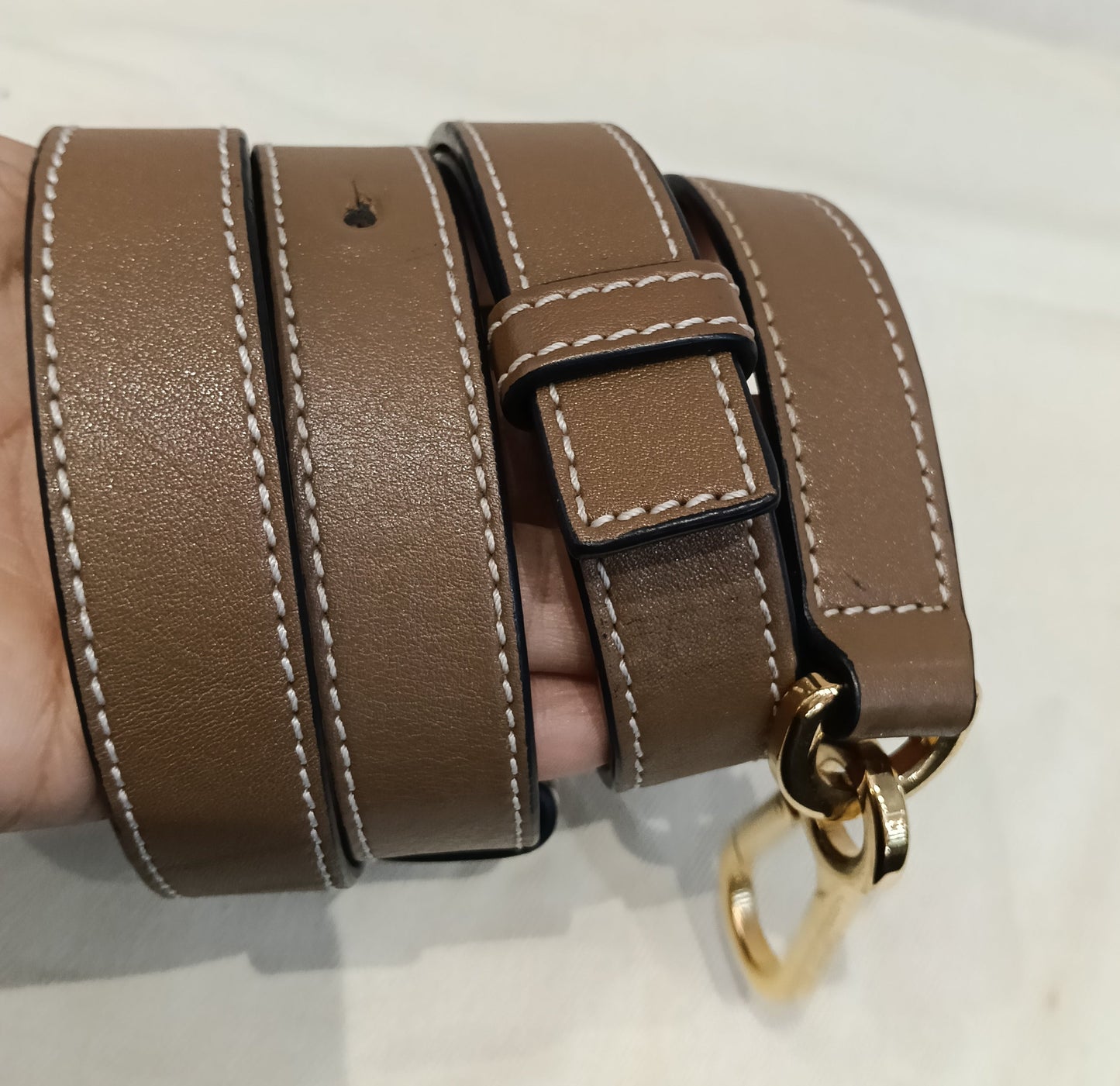 Loewe Puzzle Small Grained Sand Mink GHW 2020