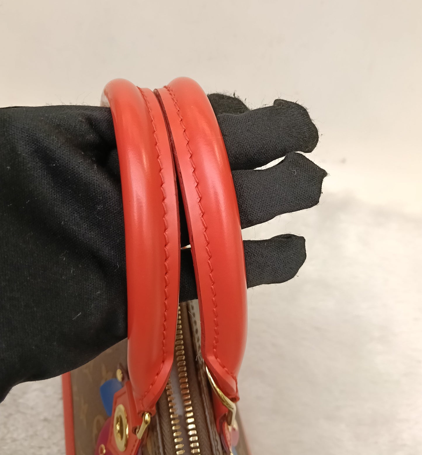 LV Alma BB Monogram Totem Flamingo 2015