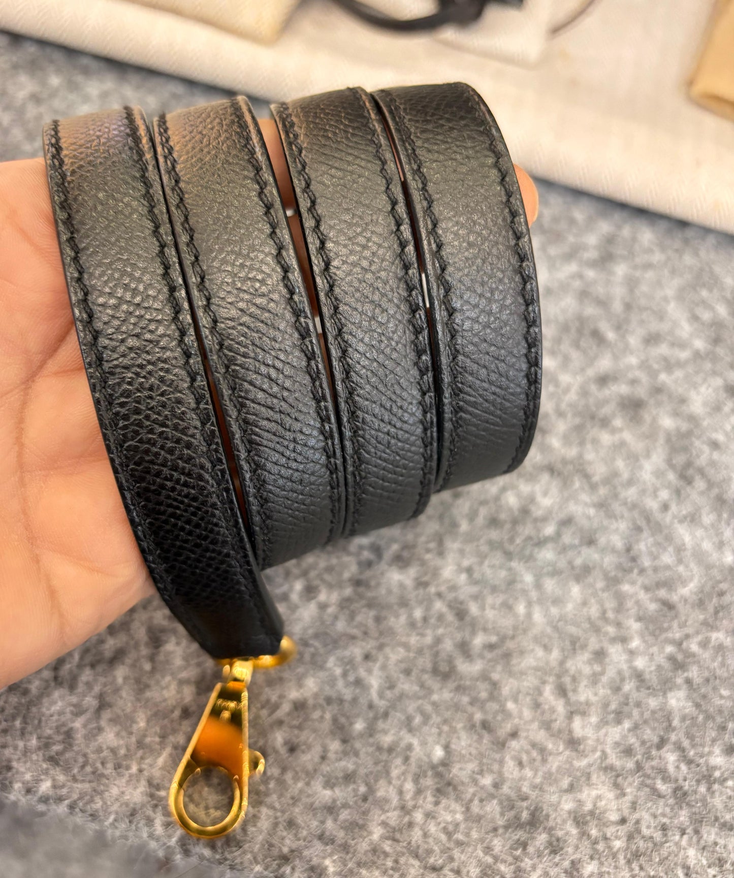 K32 Epsom Sellier Black GHW #A